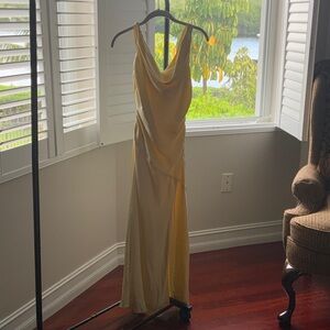 Elegant Yellow Dress